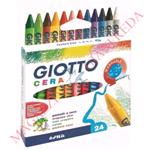 GIOTTO PASTELLI A CERA, CONFEZIONE DA 24 PEZZI